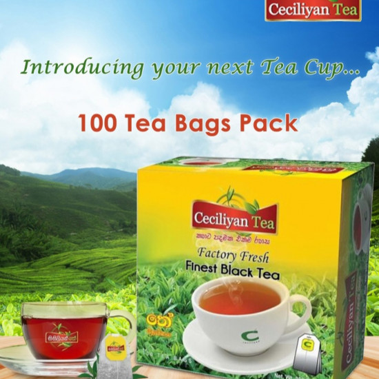 Ceciliyan - 100 Tea Bags Pack Ceciliyan - 100 Tea Bags Pack