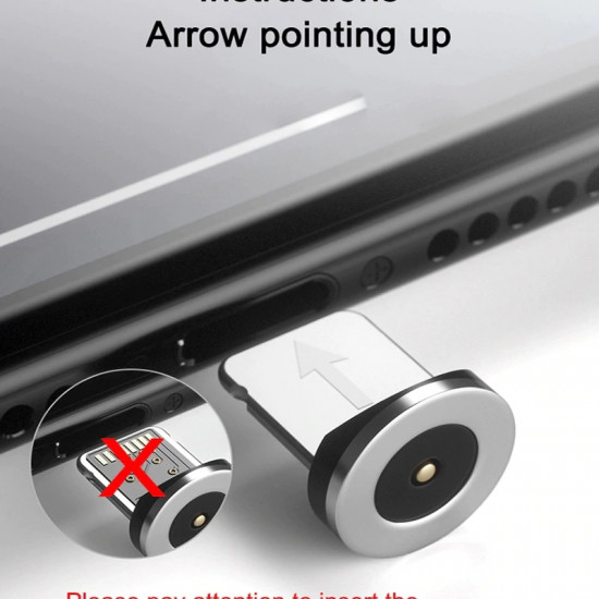 Magnetic Light LED Cable Micro USB Fast Charging Magnetic Light LED Cable Micro USB Fast Charging