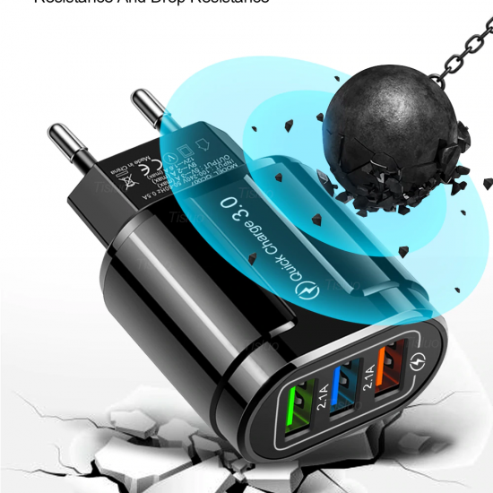 GTWIN 3 USB Fast Charger Quick Charge 3.0 GTWIN 3 USB Fast Charger Quick Charge 3.0