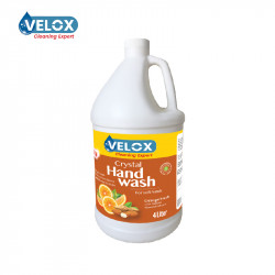 VELOX Cristal Hand Wash with Orange Extract - 4L