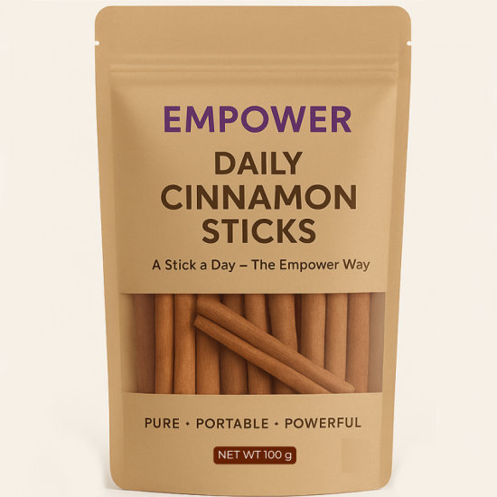 EMPOWER – DAILY CINNAMON STICKS (100g)