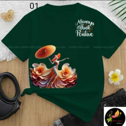 100% Cotton Girls' T - Shirt