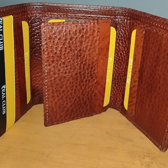 REAL CLUB GENUINE LEATHER MEN'S WALLET