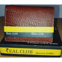 REAL CLUB GENUINE LEATHER MEN'S WALLET