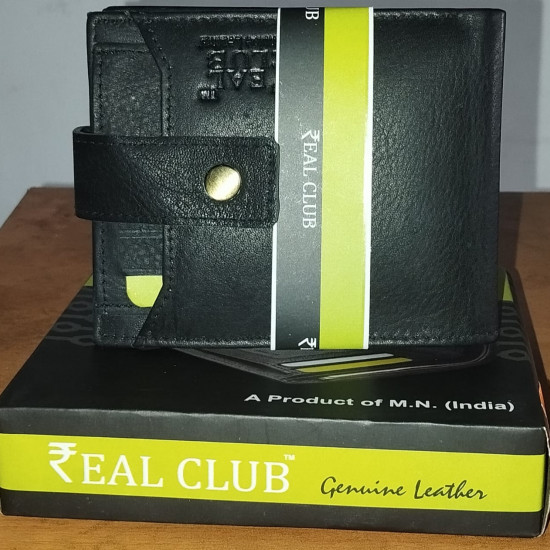 REAL CLUB GENUINE LEATHER MEN'S WALLET