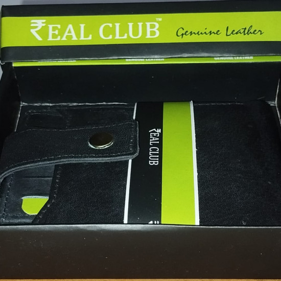 REAL CLUB GENUINE LEATHER MEN'S WALLET