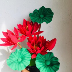 Formsheet flower vase