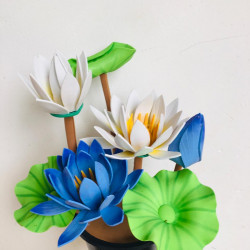 Formsheet flower vase