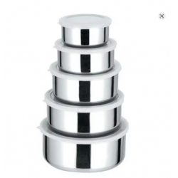 5 Pcs Protect Fresh Box Stainless Steel