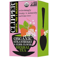 Clipper Organic Strawberry &Elderflower Herbal Tea