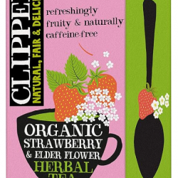 Clipper Organic Strawberry &Elderflower Herbal Tea
