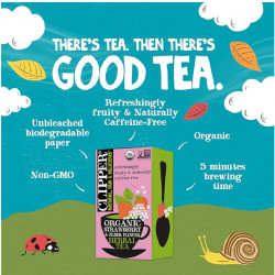 Clipper Organic Strawberry &Elderflower Herbal Tea