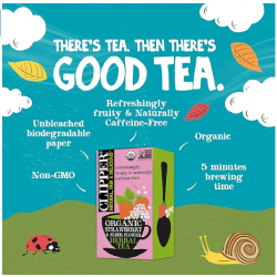 Clipper Organic Strawberry &Elderflower Herbal Tea