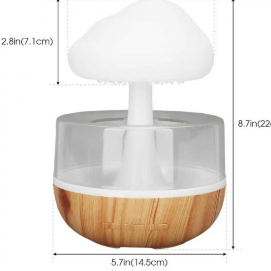 RAIN CLOUD HUMIDIFIER LAMP
