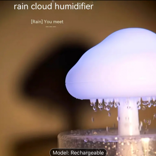 RAIN CLOUD HUMIDIFIER LAMP