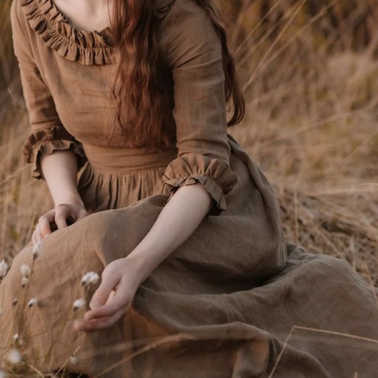 linen frock linen frock