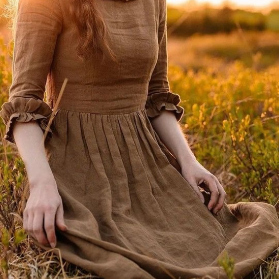 linen frock linen frock