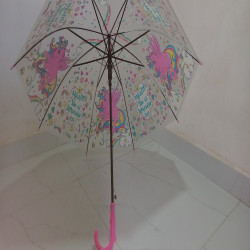 UNICORN KIDS කුඩය  සමග  UNICORN PENCIL CASE