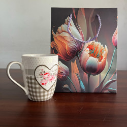 Gift pack with Ceremic mug - 700/=
