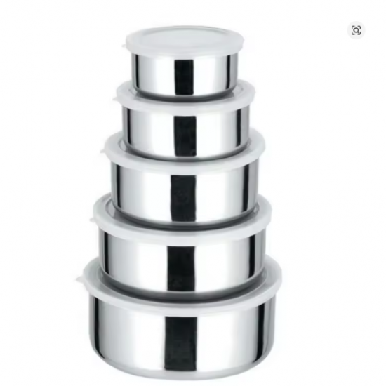 5 Pcs Protect Fresh Box Stainless Steel 5 Pcs Protect Fresh Box Stainless Steel