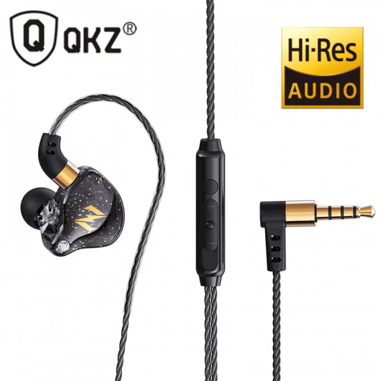 QKZ AK6 Earphone In Ear Headphone With Mic