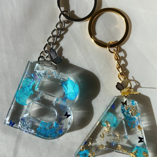 Letter keychain Letter keychain