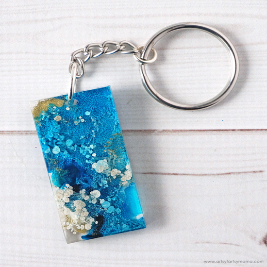 Resin key chain( pen, ruler set) Resin key chain( pen, ruler set)