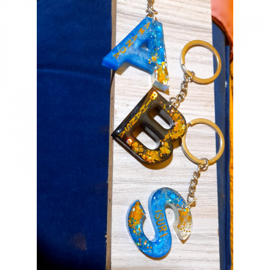 Letter keychain Letter keychain