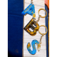 Letter keychain Letter keychain