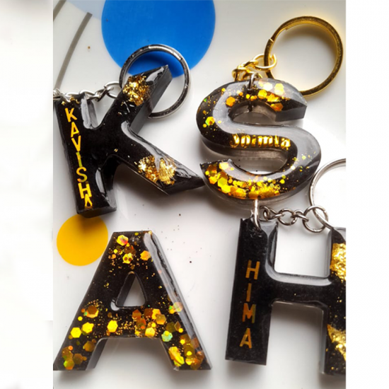 Letter keychain Letter keychain