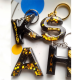 Letter keychain Letter keychain