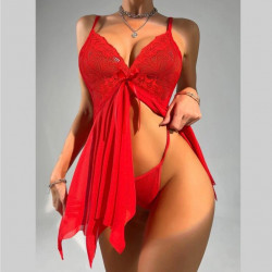Lunar Lace Chemise Babydolla