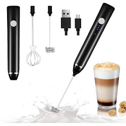 2 in 1 Electric Milk Frother USB Rechargeable
