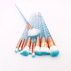10pcs Unicorn  Women Beauty Makeup Brush Tools