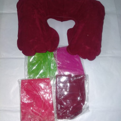Inflatable Neck U Shaped Travel Pillow