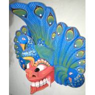 Maura Raksha Mask ( Peacock monster Mask )
