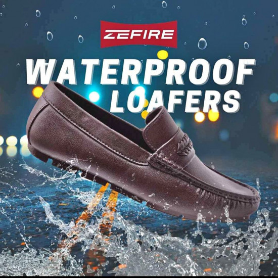 Rubber Waterproof Loafer Stylish Casual Wear Shoes
