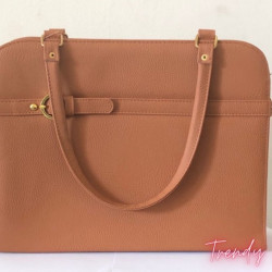 Ladies Handbag - Brown -WB 9852