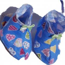 Baby's Shoes Printed panel high quality fabrics