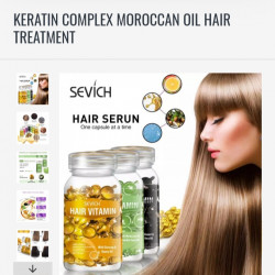 Karatin complex moroccan oil hear treatment