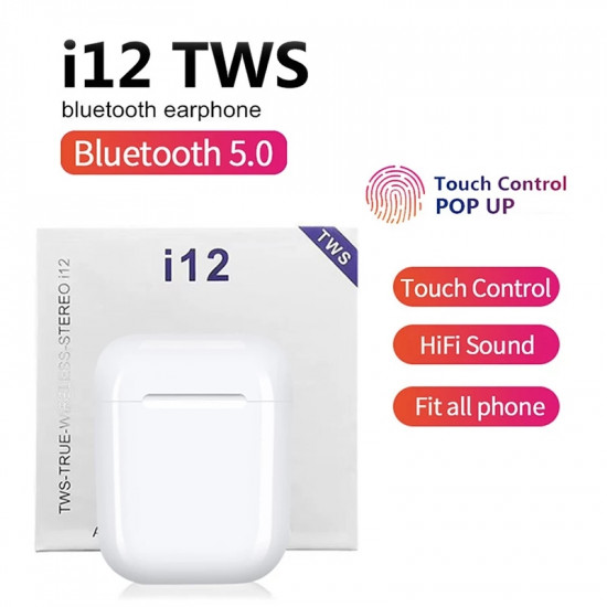 i 12 TWS earphone