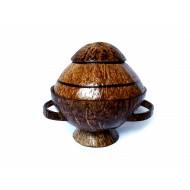 Coconut shell - Medicine Container