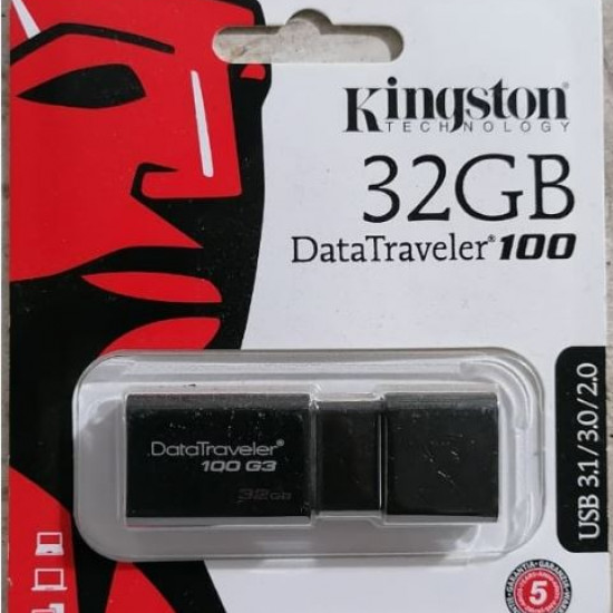 Pen Drive 32GB Kingston 3.1 USB Flash Drive