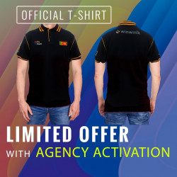 Official Aum International T-Shirt GENTS ( PICK UP)