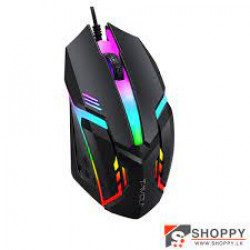 T-Wolf V1 RGB Breathing Light Gaming Mouse 1200DPI