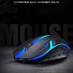 T-Wolf V1 RGB Breathing Light Gaming Mouse 1200DPI