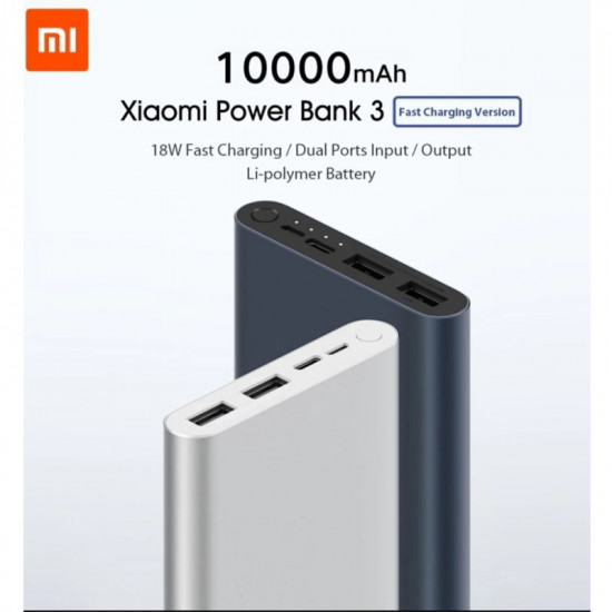 Mi xiaomi 10000mAh Power Bank 3