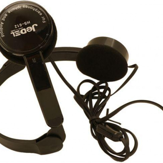 Jedel HS-612 Headphone with Mic Single Jack Jedel HS-612 Headphone with Mic Single Jack