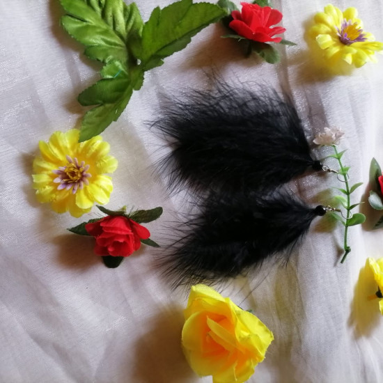 Handmade Feather Earing Handmade Feather Earing