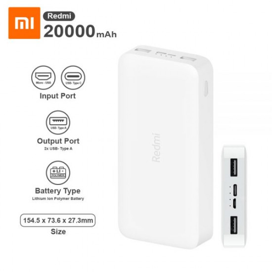 Redmi 20000 mAh POWER BANK Redmi 20000 mAh POWER BANK